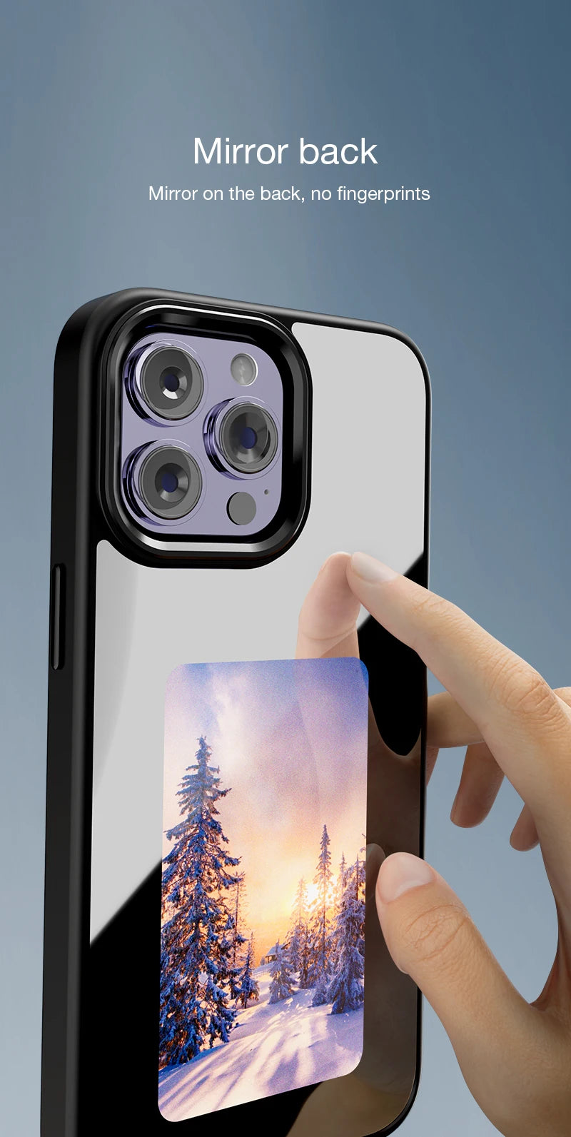 Funda Inteligente NFC con Pantalla Personalizable para iPhone 13–16